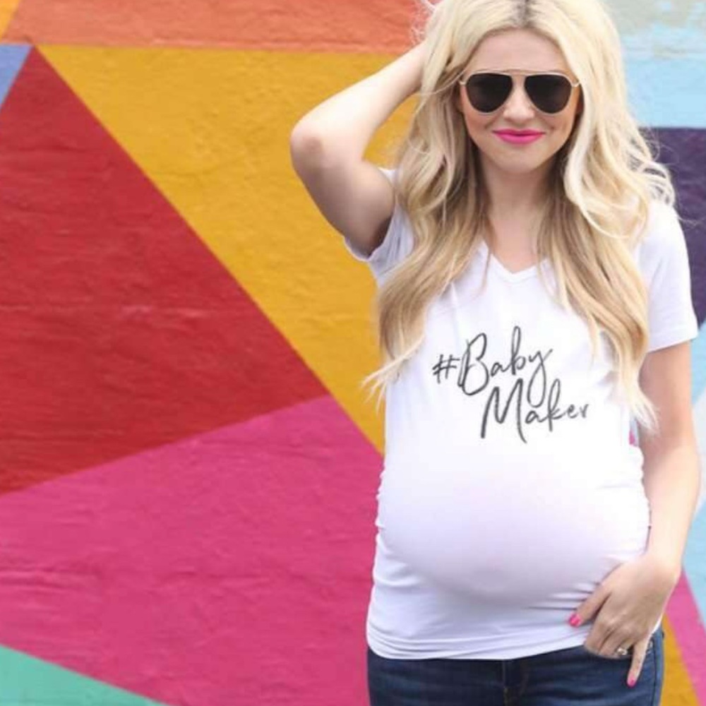 To: Little Arrows #Baby Maker Maternity Shirt, New!